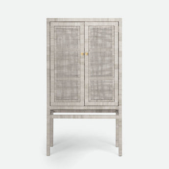 Made Goods Isla Standing Rattan Cabinet