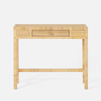 Made Goods Isla Contemporary Peeled Rattan Console