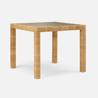 Made Goods Isla Peeled Rattan Game Table