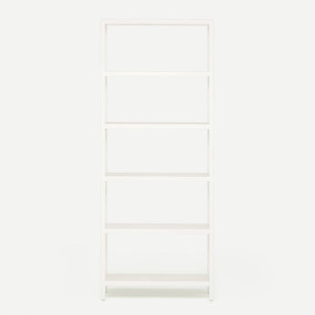 Made Goods Jake Faux Belgian Linen Bookcase