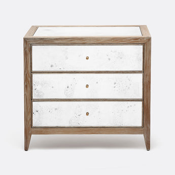 Made Goods Mia Aesthetic Antiqued Mirror Nightstand