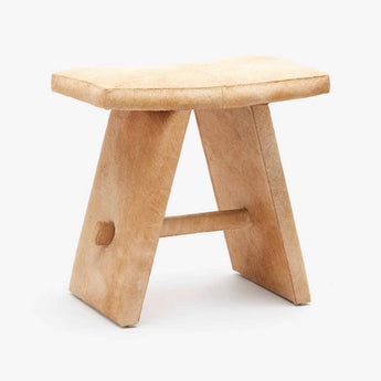 Made Goods Stanton Japanese-Inspired Hair-on-Hide Stool