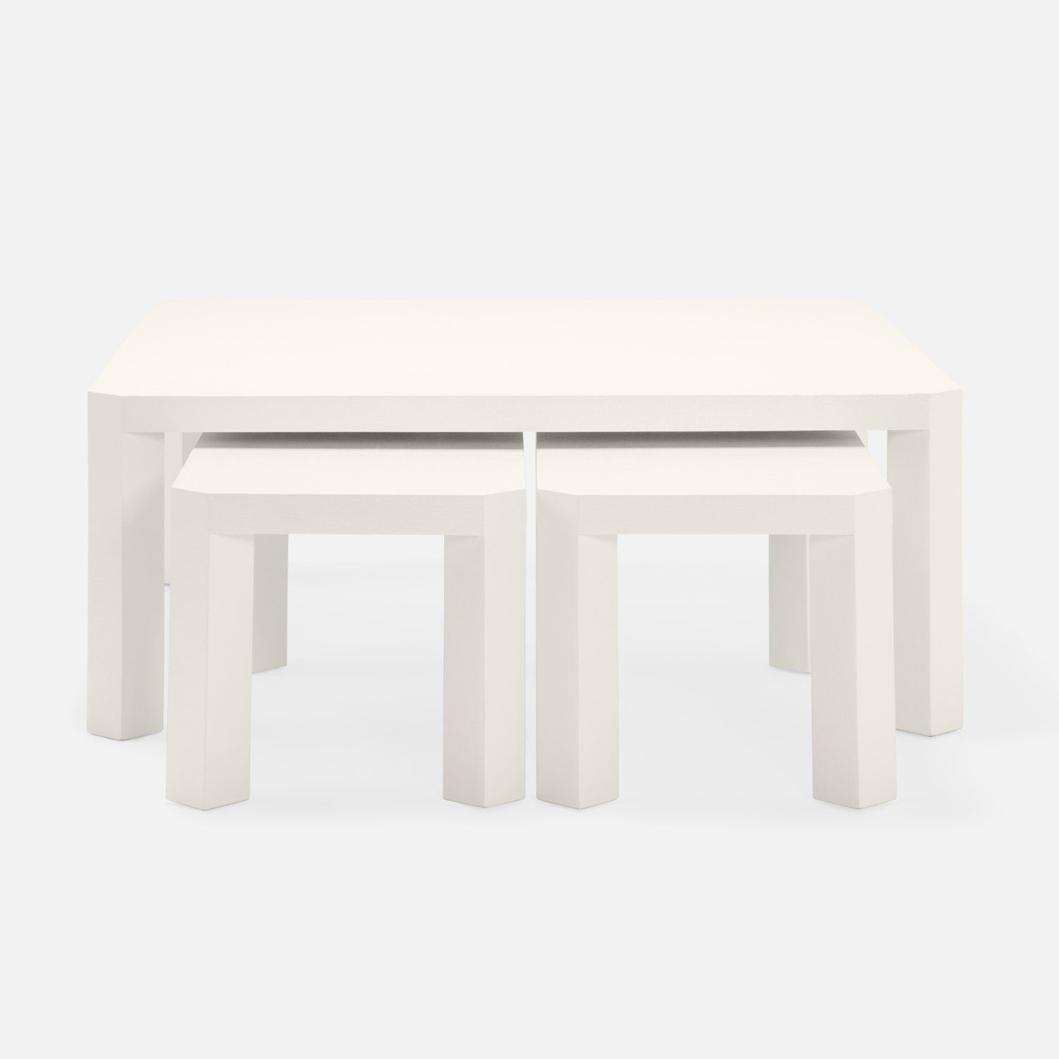 Taylam Nesting Faux Raffia Coffee Tables – Fine Line Furniture ...