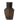 Handcrafted GAUX KAHULU frosted glass vase made from mouth-blown glass with a hand-cut textured surface.