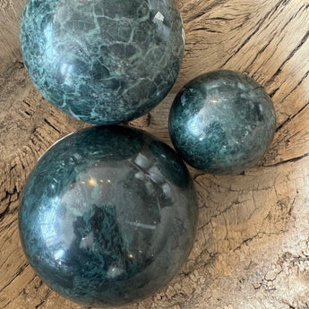 Green Marble Decorative Ball-Large