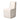 Interlocking Block Dining Chair with Contrast Piping – angled view