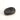 Small matte black ceramic balloon bowl with sculptural organic silhouette handcrafted in Italy