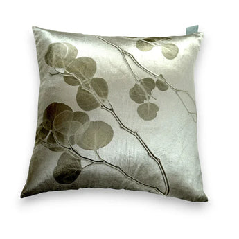 Kohl Eucalyptus on Cobble Signature Velvet Pillow