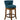 Lee Industries swivel counter stool with oak frame and welt trim