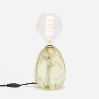 Made Goods Ameer Acrylic Egg-shaped Bookcase Lamp