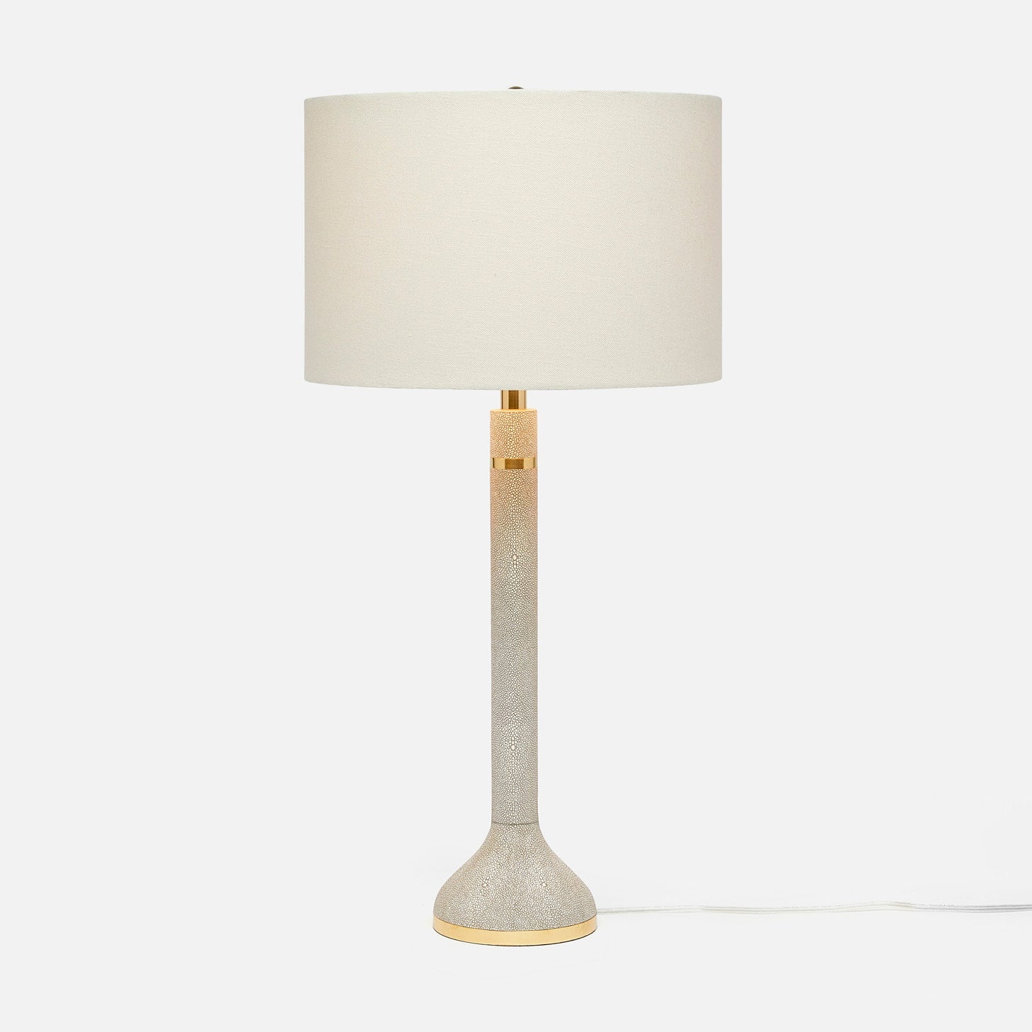 Made Goods Anise Realistic Faux Shagreen Table Lamp