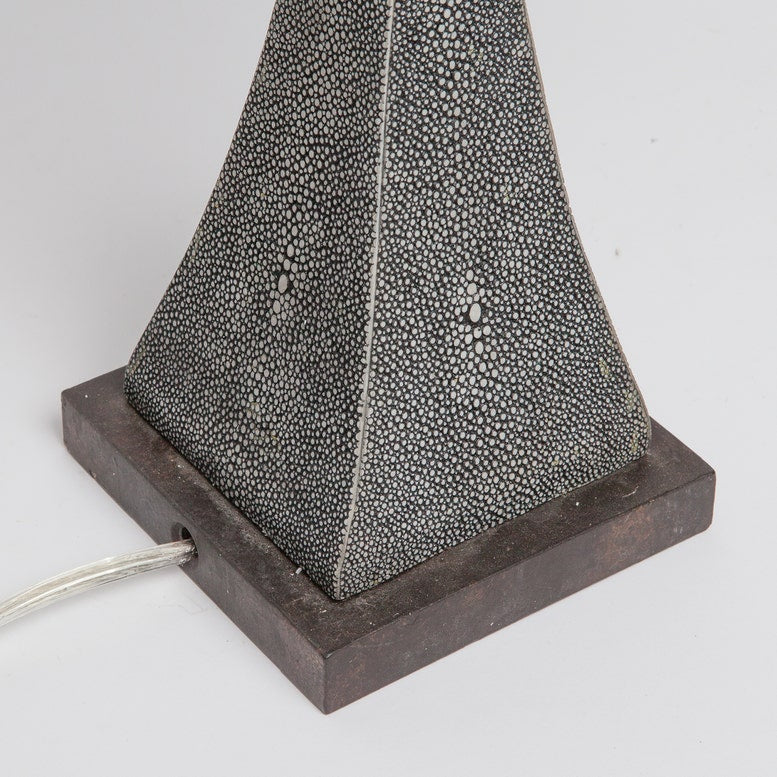 Made Goods Astrid Faux Shagreen Table Lamp