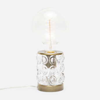 Made Goods Beroe Bubble Glass Bookcase Lamp