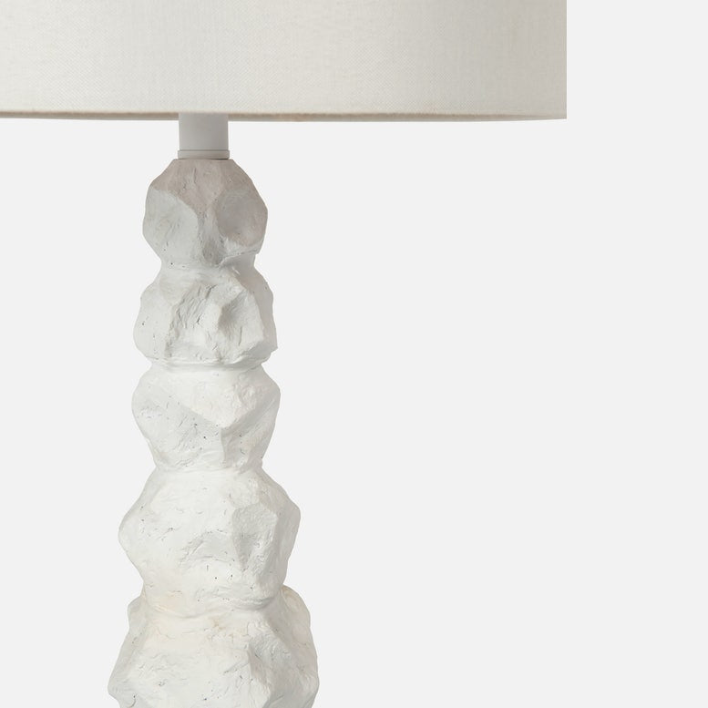Made Goods Dawson Stacked Pebble Table Lamp