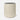 Made Goods Cara round faux shagreen drum side table with antiqued mirror top