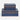 Cooper Navy Realistic Faux Shagreen Walnut Veneer Box Set by Made Goods – view 2