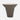 Made Goods Sanger gray reinforced concrete pedestal side table with round top