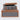 Sawyer Blue Striped Jute Aged Camel Full Grain Leather Box Set by Made Goods – view 4