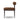 Bolstered Cylinder Dining Chair in Laughlin Ochre – side view