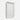 Made Goods Dalio Matte White Ribbed Resin Mirror