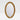 Made Goods Hetty Oval Rippled Bevel Style Frame Mirror