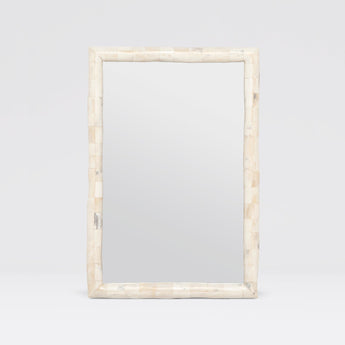 Made Goods Pierson Mirror in Natural Horn