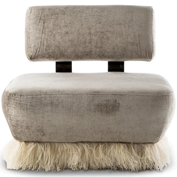 Ostrich Fluff Lounge Chair