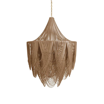 Whisper Chandelier Crown  Metallic Leather XXL