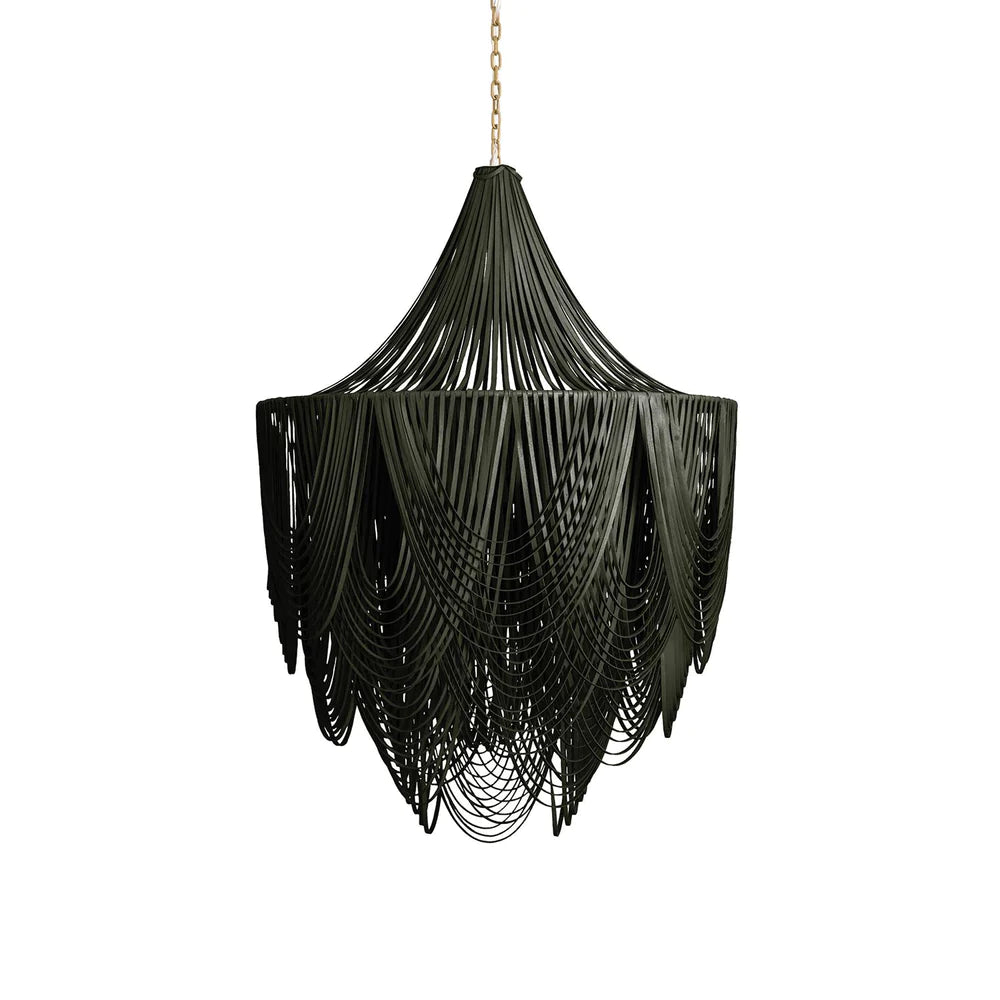 Whisper Chandelier Crown NeKeia Leather Large