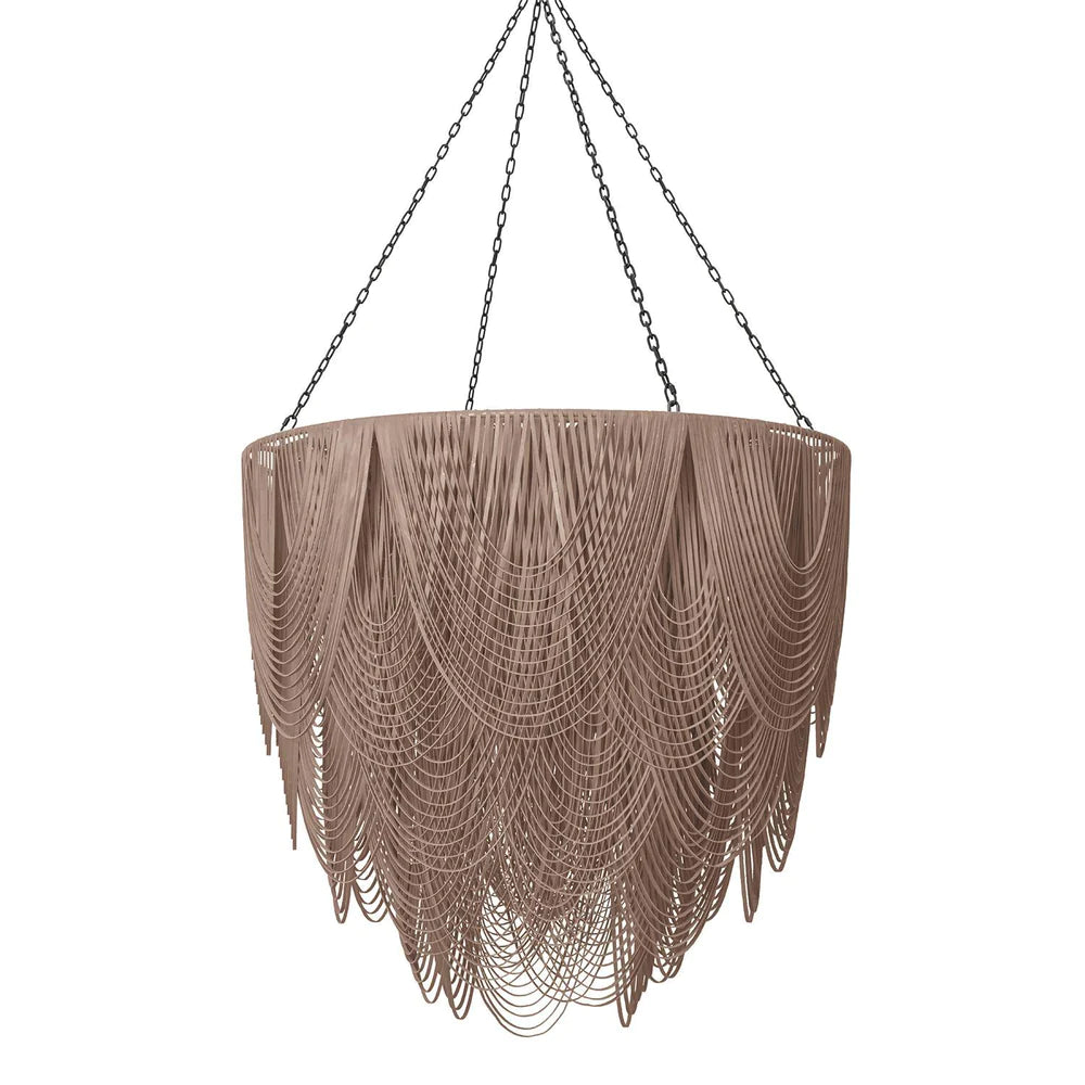 Whisper Chandelier Metallic Leather XXL