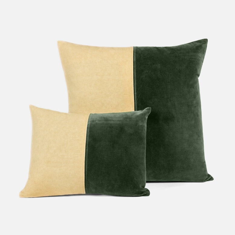 Made Goods Ari Two Toned Velvet Pillow