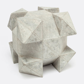 Made Goods Cedric Geometric Concrete Outdoor Decor