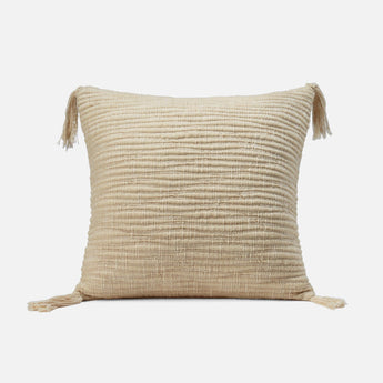 Made Goods Margalo Woven Tassled Ends Pillow