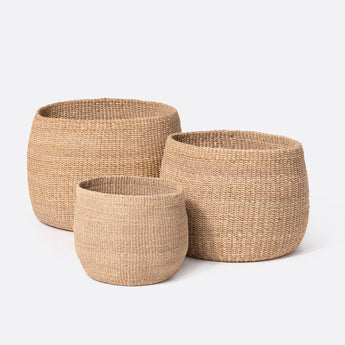 Made Goods Palben Extra Large Woven Fiber Basket