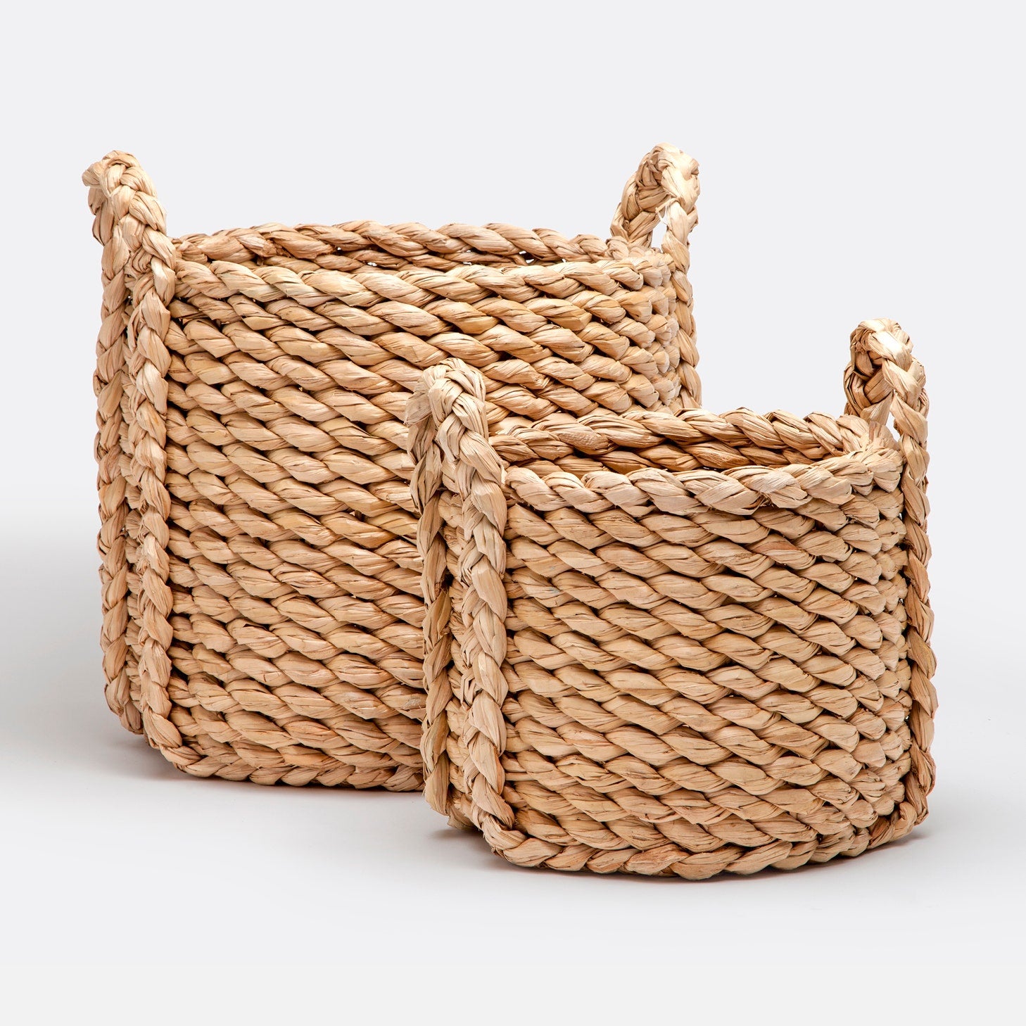 Made Goods Raquel Woven Seagrass Round Basket