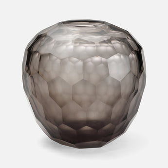 Made Goods Sadler Hexagonal Hand-Blown Glass Vase