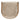 Oak Frame Upholstered Armchair in Beige Shearling Drifted Oak – top view