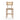 retro cane brass kickplate counter stool with woven cane back and black wood frame