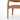 Sculpted Wraparound Upholstered Dining Chair in Butterscotch – detail 6