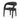 Sculpted Wraparound Upholstered Dining Chair in Fiqa Boucle Charcoal – angled view