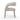 Sculpted Wraparound Upholstered Dining Chair in Savile Flannel – side view