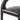 Sculpted Wraparound Upholstered Dining Chair in Sonoma Black – detail