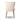 Shield Back Bouclé Dining Chair – back view