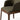 Wood Base Upholstered Dining Chair in Olive – detail 3