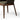 Wood Base Upholstered Dining Chair in Olive – detail 4