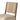 Woven Paper Cord Back Dining Chair in Tan Ash Alcala Wheat – detail 2