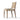 Woven Paper Cord Back Dining Chair in Tan Ash Alcala Wheat – detail 5