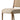 Woven Paper Cord Back Dining Chair in Tan Ash Alcala Wheat – detail 7