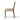 Woven Paper Cord Back Dining Chair in Tan Ash Alcala Wheat – side view