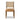 Woven Paper Cord Back Dining Chair in Tan Ash Maestro Camel – front view